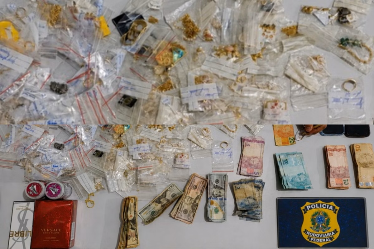 Suspeita de roubo a joalheria é presa após perseguição na BR-040 em Juiz de Fora