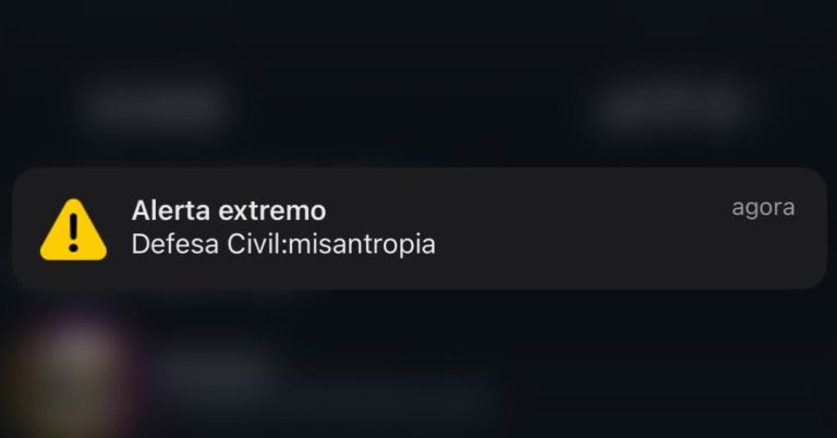 Falso alerta Defesa Civill