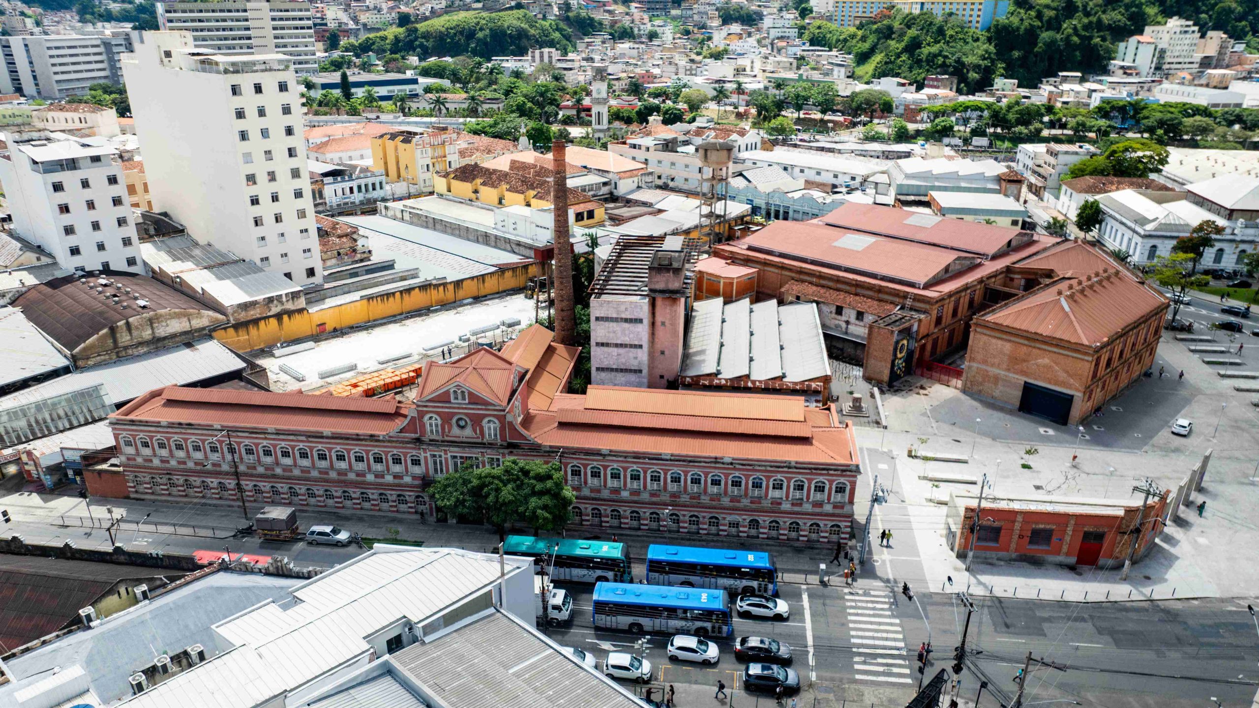 Vista da Cidade de Juiz de Fora - Mercado Municipal