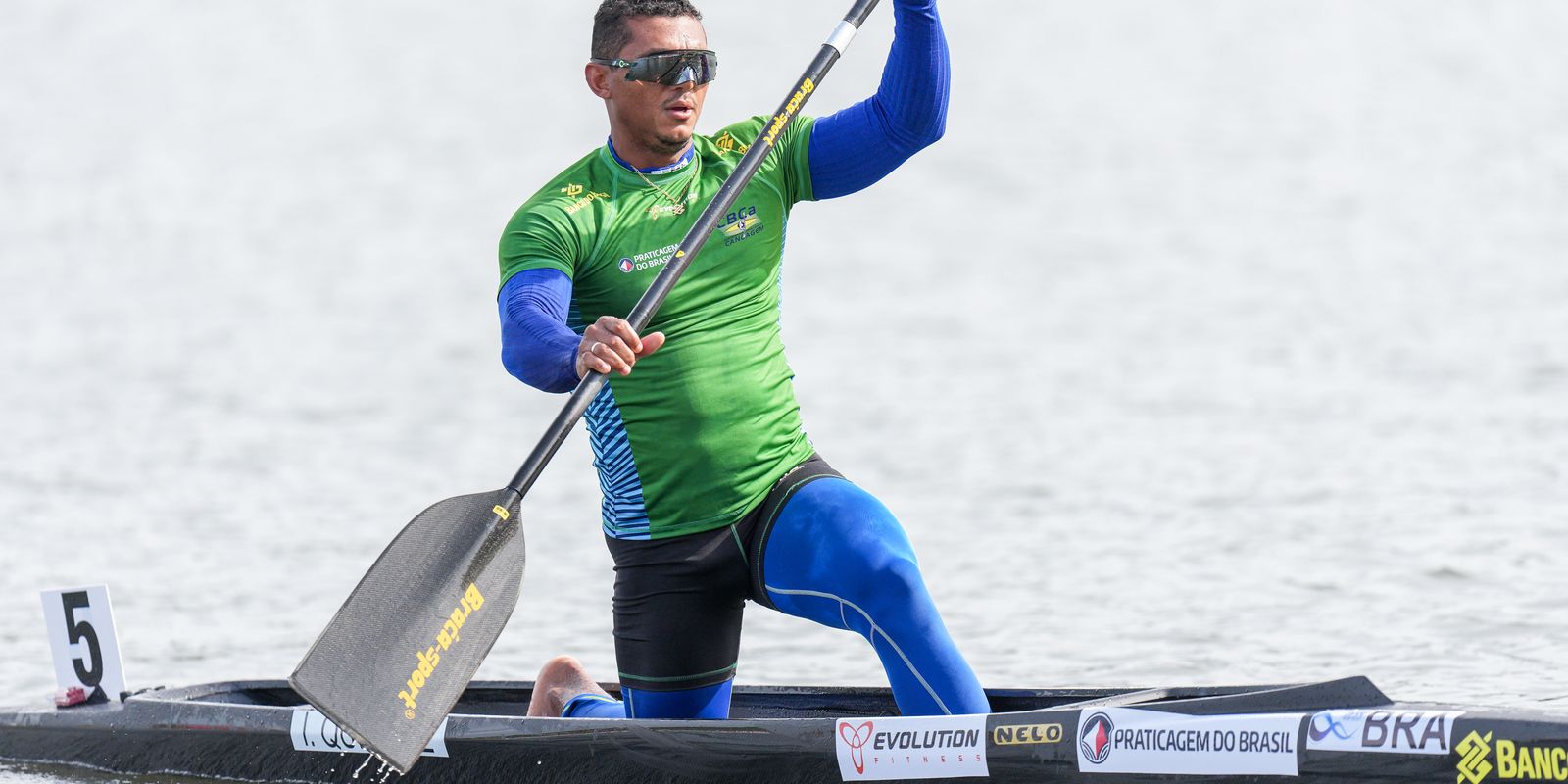 Isaquias Queiroz é campeão mundial no C1 500m na Polônia — Imagem: Agencia Brasil