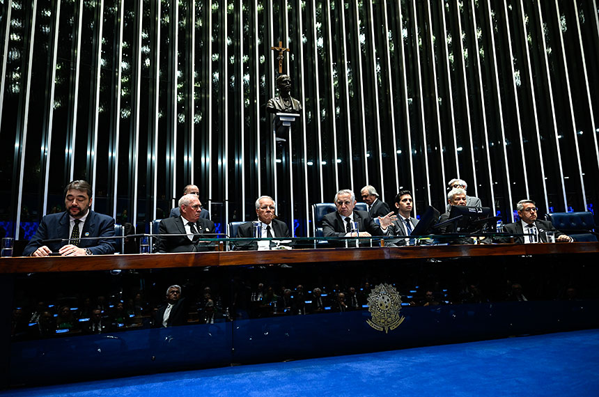Em sessão especial, representantes da maçonaria destacam papel da instituição — Imagem: Agencia Senado