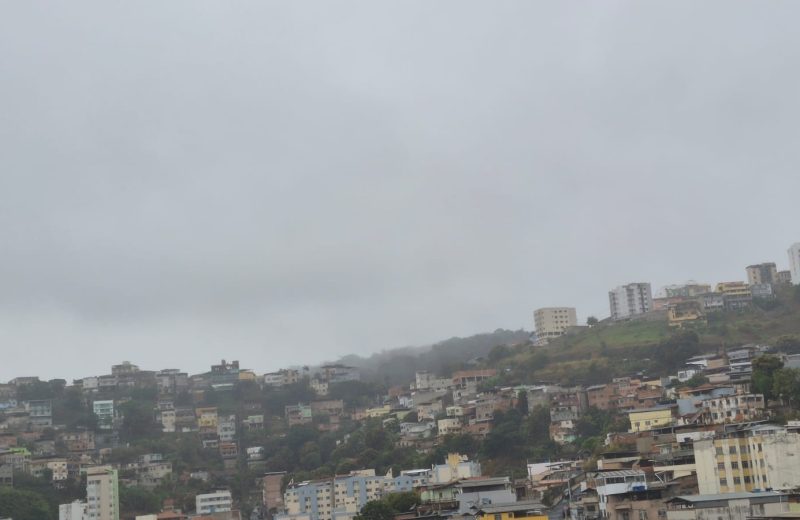 Chuva marca início da semana e temperatura pode subir em Juiz de Fora