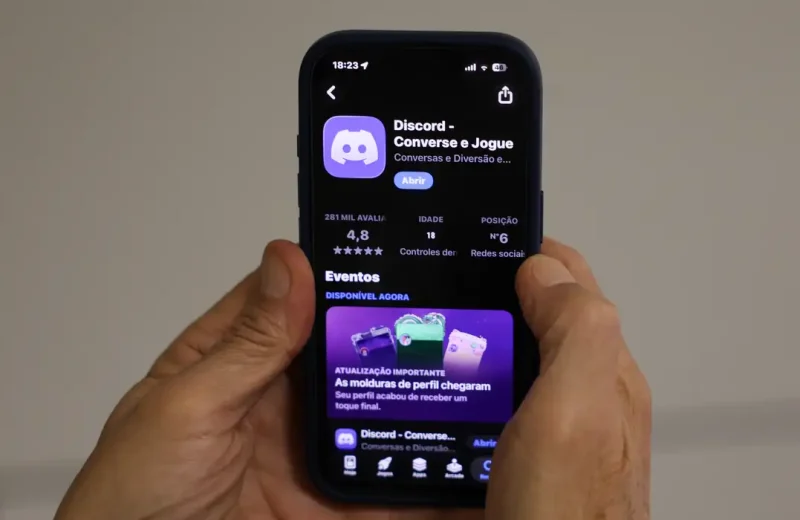 Discord suspende transmissões de vídeo no Brasil após decisão da ANPD