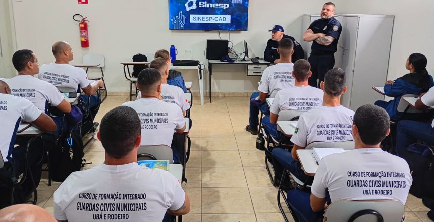 Guarda Municipal, habilitada pelo Ministério como multiplicadora, promove treinamento para agentes de municípios da região — Imagem: Prefeitura de Juiz de Fora