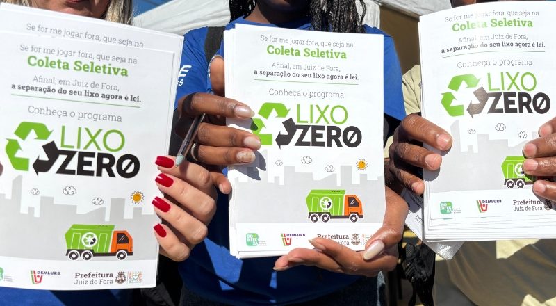 Lixo Zero na Minha Praça leva ações ambientais a duas regiões nesta semana