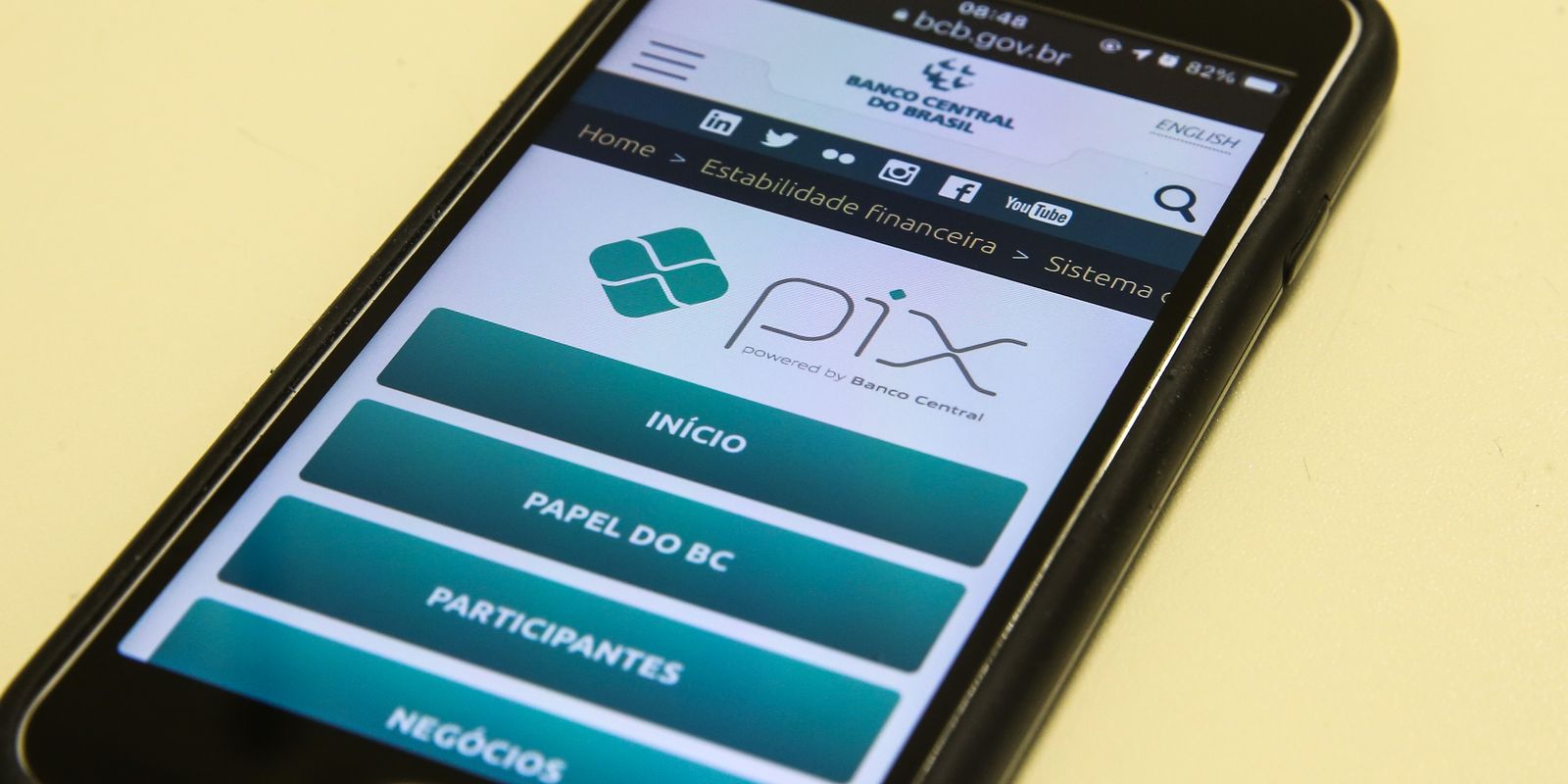 Bancos centrais do Brasil e da Europa avaliam interligar Pix com Tips — Imagem: Agencia Brasil