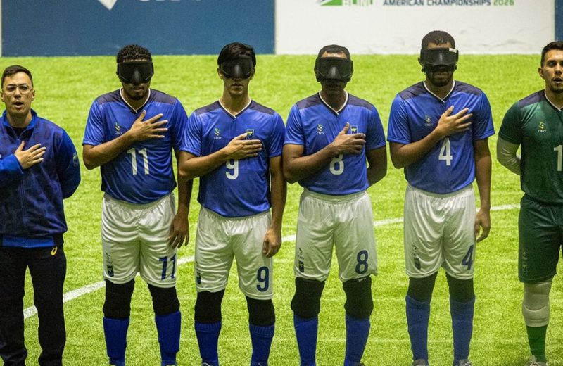 Brasil encara Costa Rica na semi da Copa América de futebol de cegos