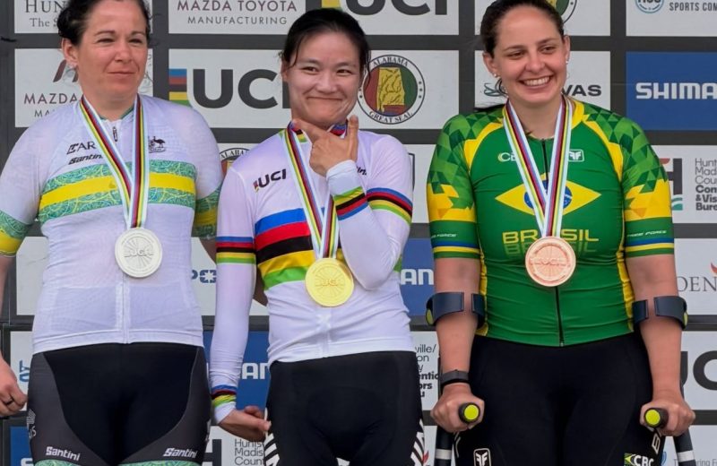 Brasil encerra Mundial de paraciclismo de estrada com cinco medalhas