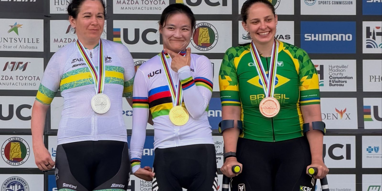 Brasil encerra Mundial de paraciclismo de estrada com cinco medalhas — Imagem: Agencia Brasil