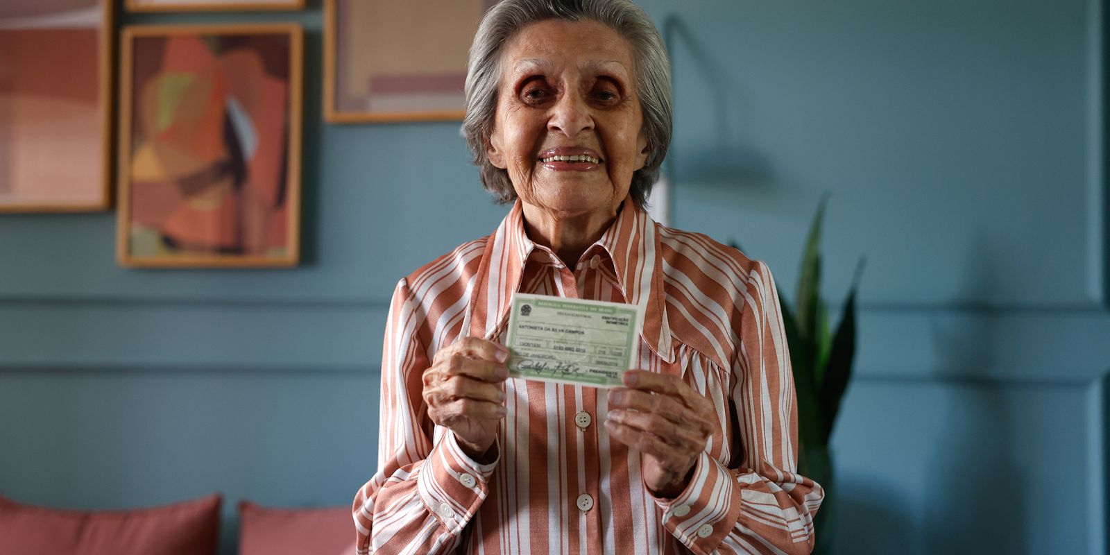 Campanha incentiva voto de quem tem mais de 70 anos — Imagem: Agencia Brasil