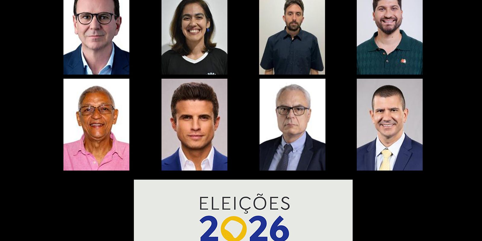 Conheça os nove candidatos a governador do Rio de Janeiro — Imagem: Agencia Brasil