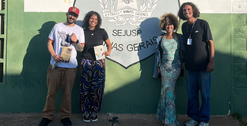 Fala Aê Juventude promove reflexão sobre racismo ambiental e protagonismo juvenil no Centro Socioeducativo — Imagem: Prefeitura de Juiz de Fora