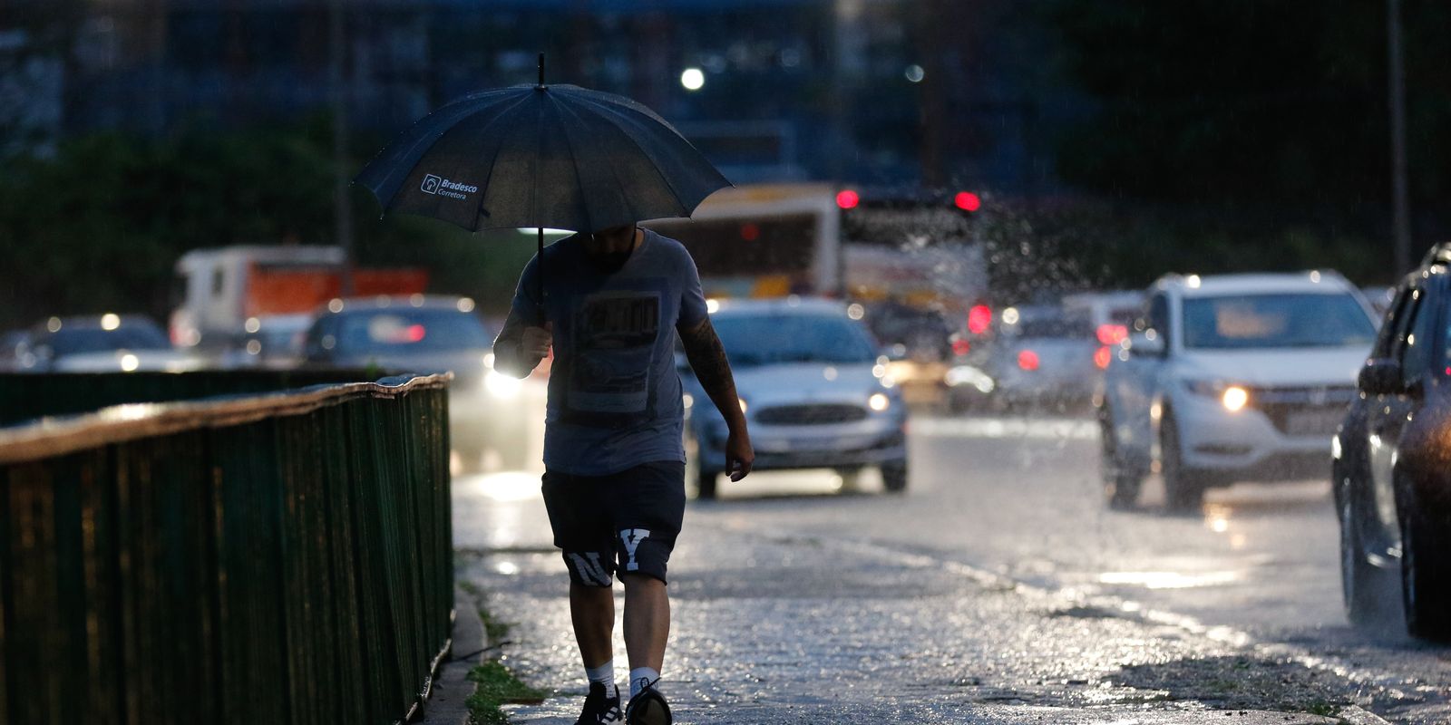 Inmet prevê final de semana de chuvas nas regiões Sul e Sudeste — Imagem: Agencia Brasil