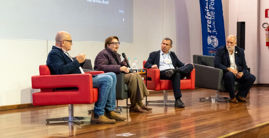 Juiz de Fora sedia 9ª Escola de Resiliência de Mercocidades com representantes de cidades da América do Sul — Imagem: Prefeitura de Juiz de Fora