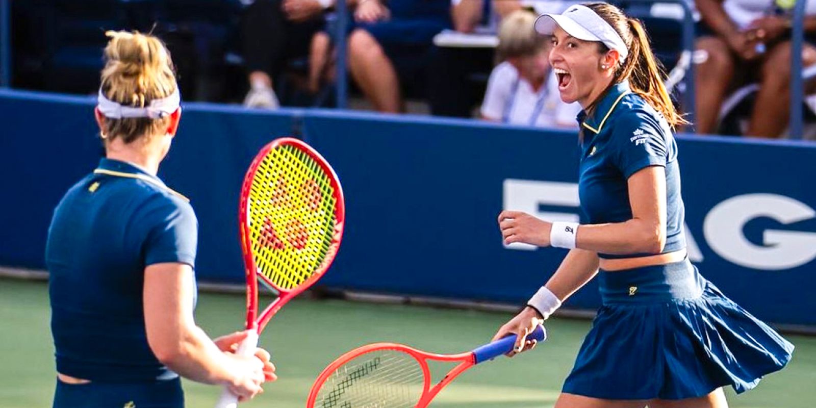 Luisa Stefani vai às semifinais do US Open e sobe no ranking mundial — Imagem: Agencia Brasil
