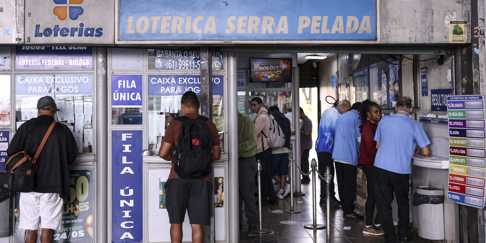Mega-Sena sorteia prêmio de R$ 28 milhões neste domingo — Imagem: Agencia Brasil