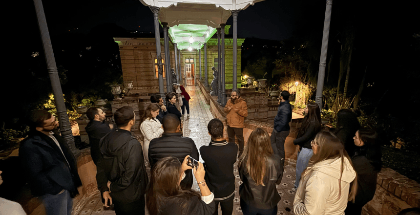 Museu Mariano Procópio promove nova edição de visitas noturnas à Villa Ferreira Lage — Imagem: Prefeitura de Juiz de Fora
