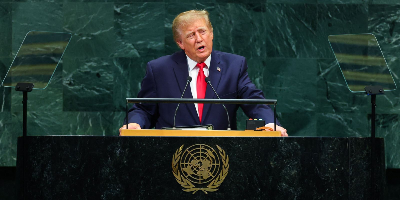 Na ONU, Trump ameaça novamente usar força militar na América Latina — Imagem: Agencia Brasil