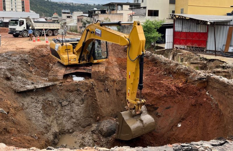 Obras de drenagem e esgotamento sanitário avançam para nova etapa no Mariano Procópio