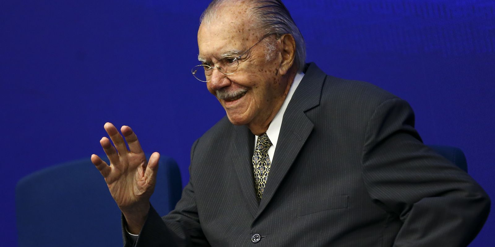 Sarney é internado no Sírio-Libanês para tratar pneumonia — Imagem: Agencia Brasil