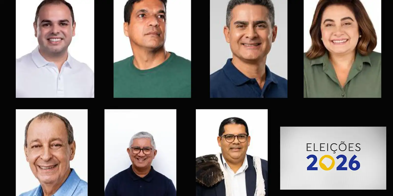 Sete candidatos concorrem ao governo do Amazonas; veja quem são — Imagem: Agencia Brasil