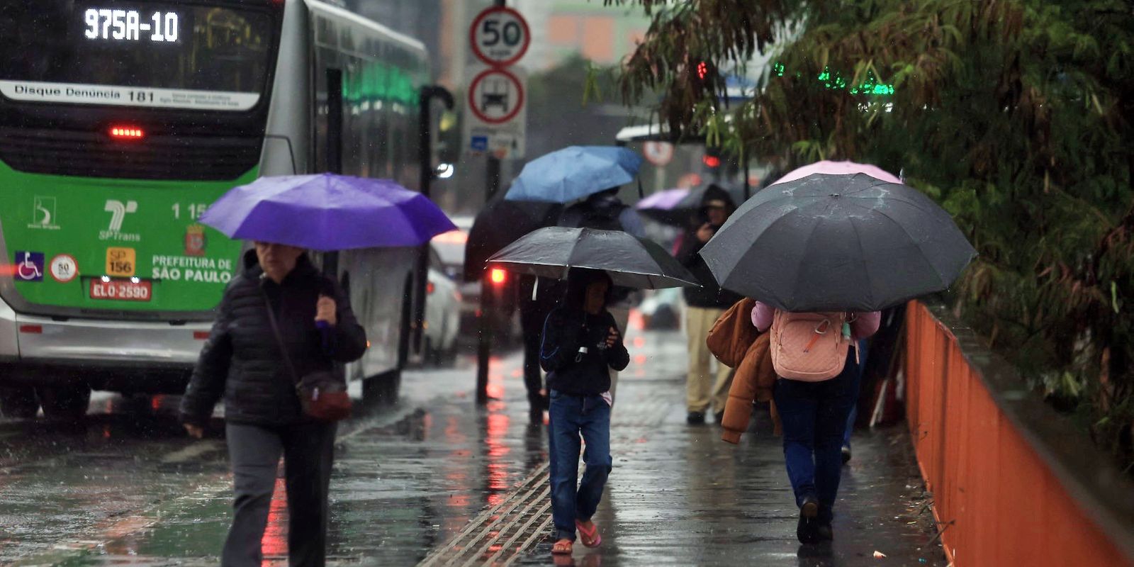 Sudeste pode ter grande volume de chuva nesta quarta-feira — Imagem: Agencia Brasil