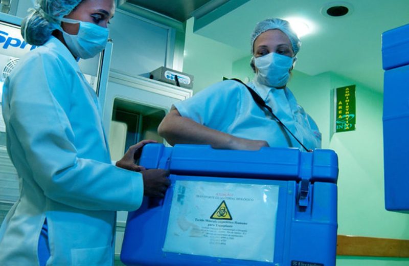 Taxa média de recusa de doação de órgãos pelos familiares é 45%
