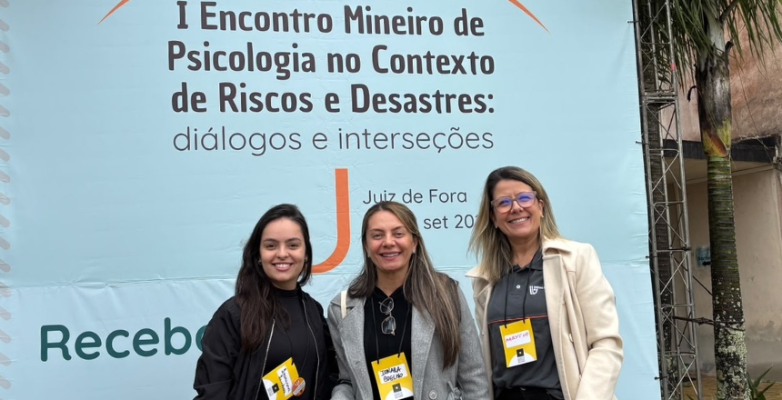 Demlurb participa do 1º Encontro Mineiro de Psicologia no contexto de riscos e desastres — Imagem: Prefeitura de Juiz de Fora