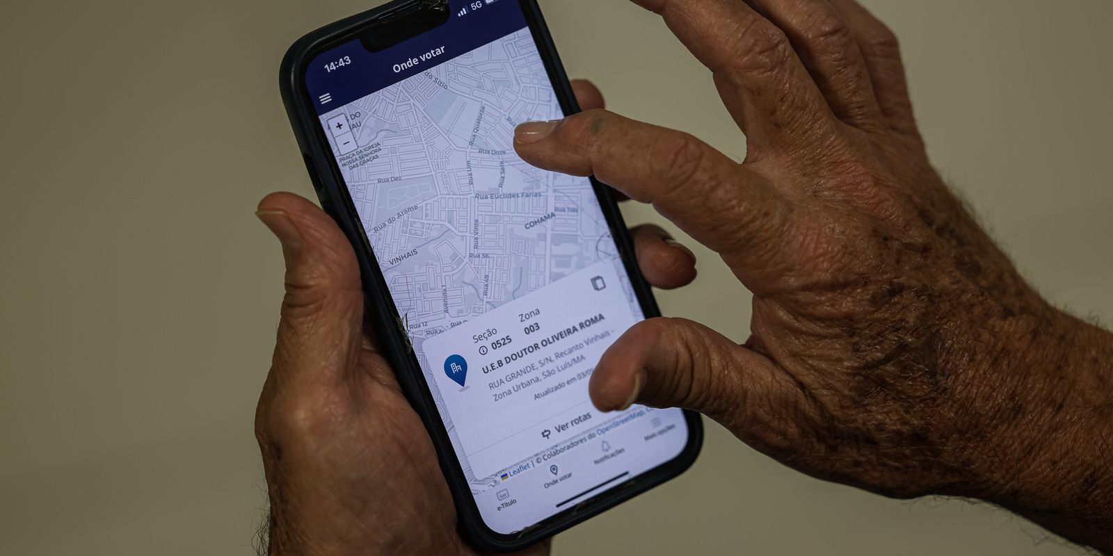 Veja como consultar o local de votação e a seção eleitoral — Imagem: Agencia Brasil